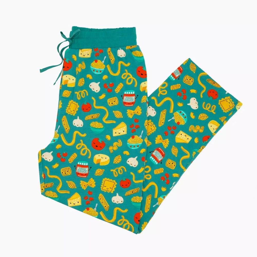 little sleepies pasta party men’s pants L